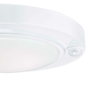 GRUENLICH LED Motion Sensor Flush Mount Ceiling Lighting Fixture, 10.25 Inch 14.5W 1100 Lumen, Metal Housing with White Finish, ETL Rated, 2-Pack