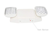 LIT-PaTH LED Emergency Exit Lighting Fixtures with 2 LED Heads and Back Up Batteries- US Standard Emergency Light, UL 924 and CEC Qualified, 120-277 Voltage (1-Pack)