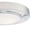 GRUENLICH LED Motion Sensor Flush Mount Ceiling Lighting Fixture, 8.7 Inch 11.5W 890 Lumen, Metal Housing with Nickel Finish, ETL Rated, 2-Pack