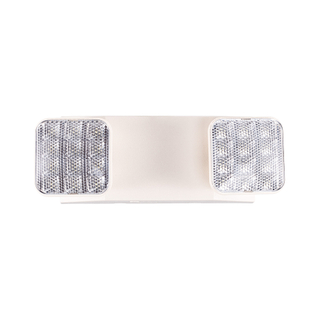 Gruenlich LED Emergency Exit Lighting Fixtures with Two LED Heads and Back-Up Batteries- US Standard Emergency Light, UL 924 Qualified, 120-277 Voltage (1-Pack)